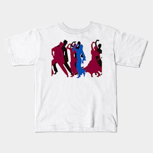 flaming flamenco 2 Kids T-Shirt